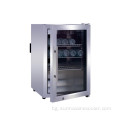 Компактен хладилник черен мини охладител за домакинството на хотела
